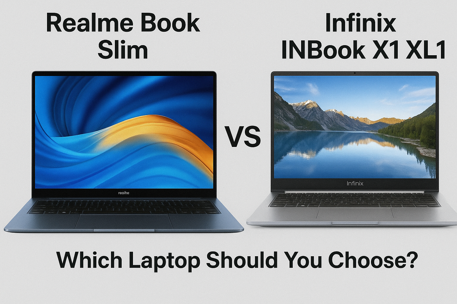 Realme Book Slim and Infinix INBook X1 XL11: Features & Prices Compared 1 Realme Book Slim vs Infinix INBook X1 XL11 Laptop Comparison