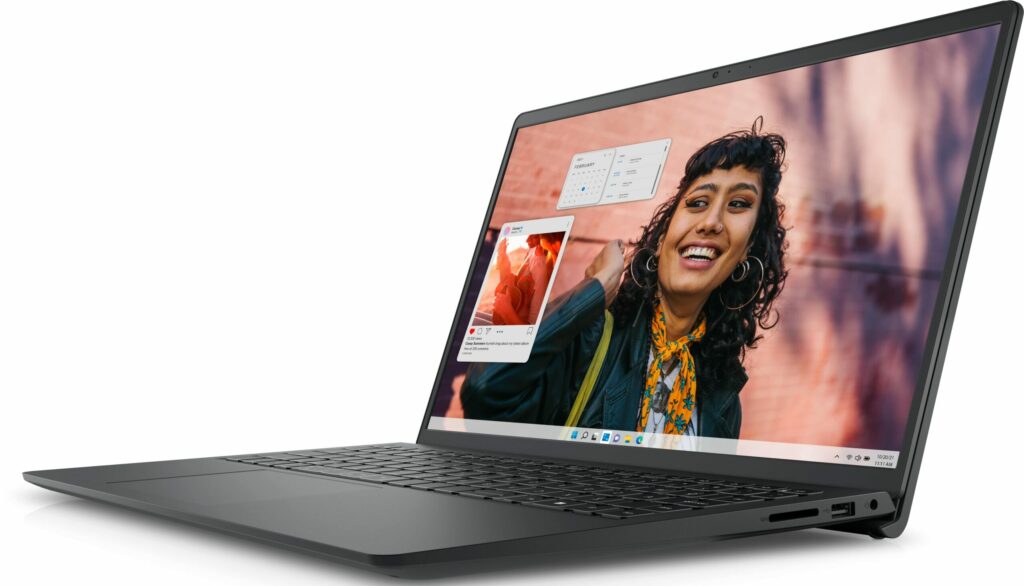 Dell Inspiron 15 3530 (13th Gen i3) Review – Affordable Everyday Laptop with 120Hz Display 2 Side profile of Dell Inspiron 15 showcasing its slim design