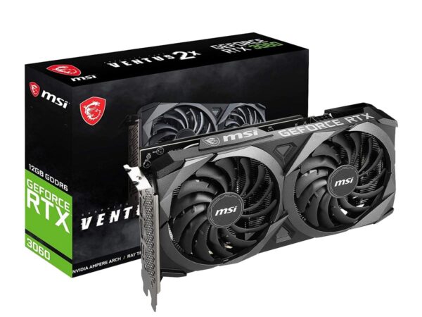 MSI RTX 3060 Ventus 2X OC 12GB GDDR6 Graphics Card – Lapilab Chandan Nagar Pune