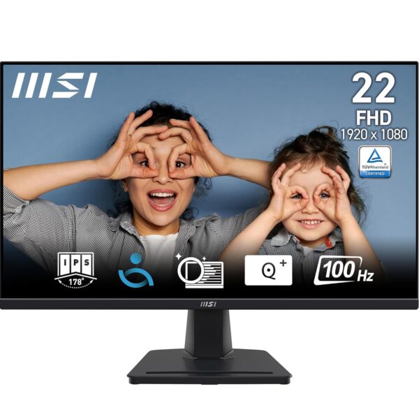 MSI PRO MP223 E2 monitor Pune 21.45 inch FHD 100Hz value monitor