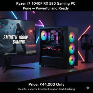 Ryzen i7 10400F RX 580 gaming PC Pune 16GB RAM 512GB SSD