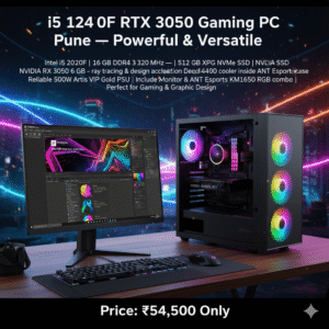 i5 12400F RTX 3050 gaming PC Pune 16GB RAM 512GB SSD