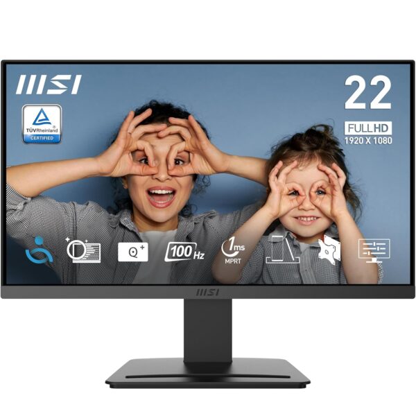 MSI MP223 E2 monitor Pune 21.45 inch FHD 100 Hz eye care