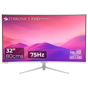 Zebronics ZEB EA320 monitor Pune curved 32 inch FHD HDMI VGA