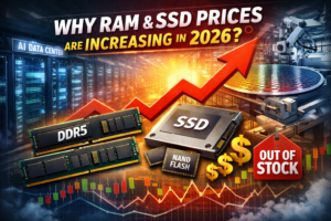 RAM and SSD price hike in 2026 due to AI demand and global memory shortage