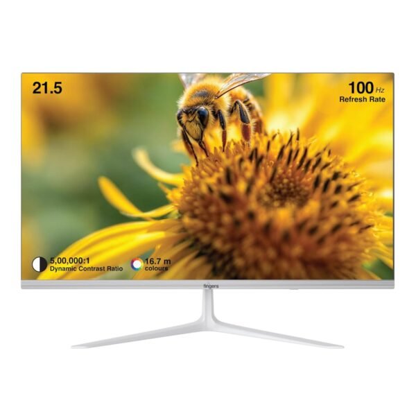 Fingers 22 Inc LED Moniter White 100Hz - Buy at Lapilab Pune - Image 1