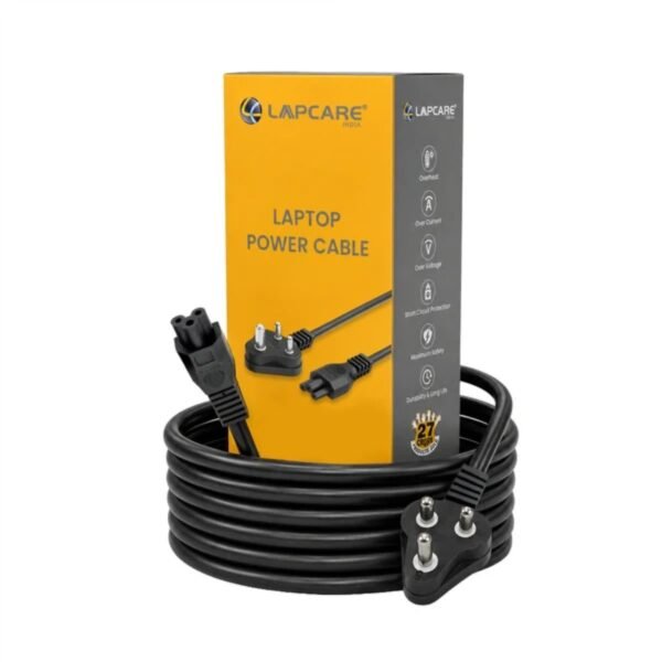 Lapcare Laptop Power Cable - Buy at Lapilab Pune - Image 1