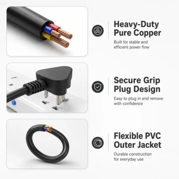 Lapcare Laptop Power Cable - Buy at Lapilab Pune - Image 2
